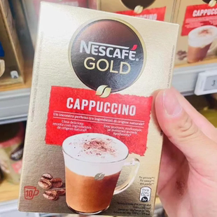 意大利Nescafe雀巢咖啡Cappuccino卡布奇诺速溶经典盒装便携无因