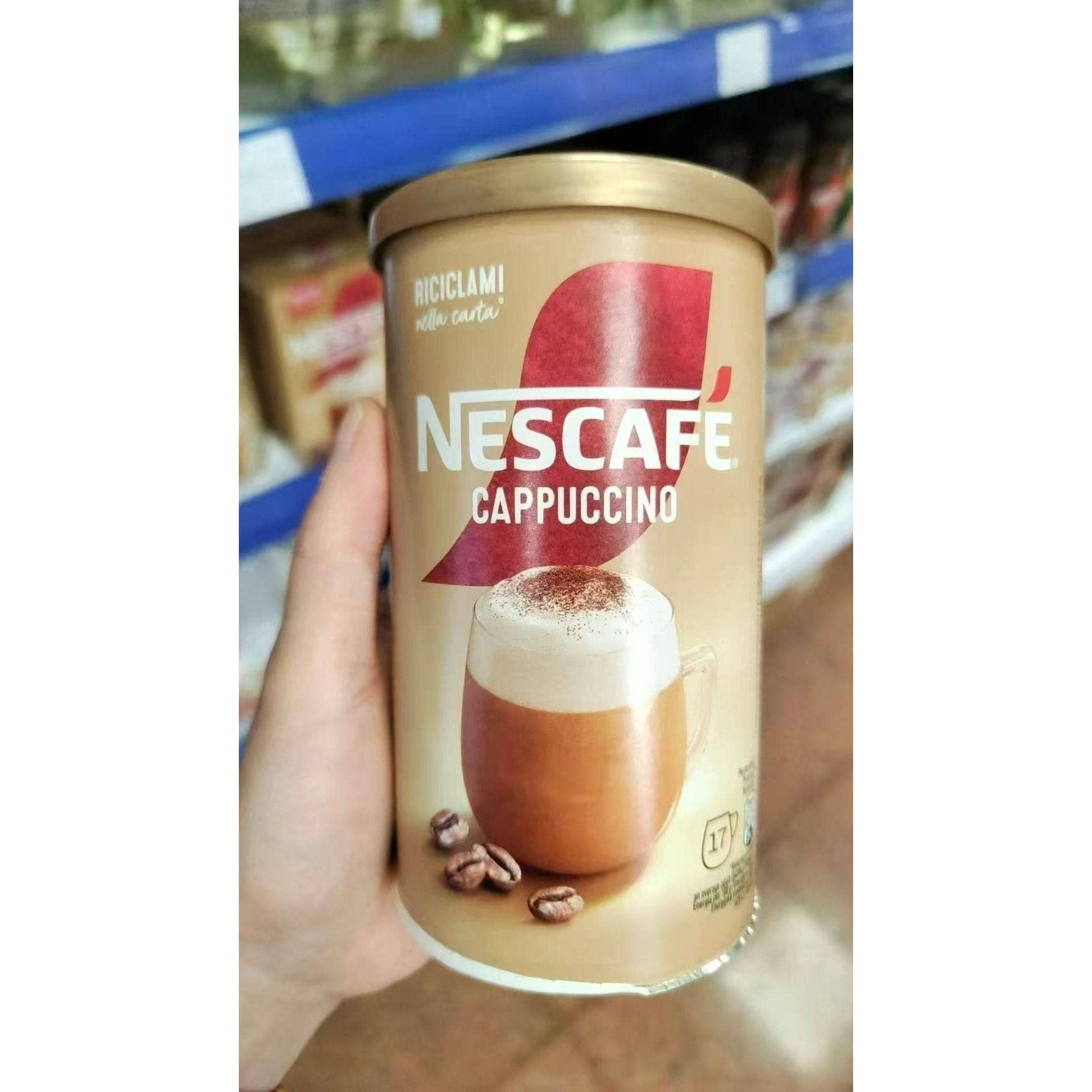 意大利Nescafe雀巢Cappuccino卡布奇诺速溶咖啡 经典250G