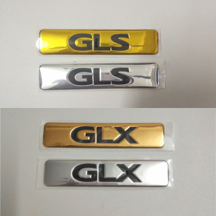 饰改装 GLX后标车贴字标装 适用于三菱帕杰罗V73V75V77汽车尾标GLS