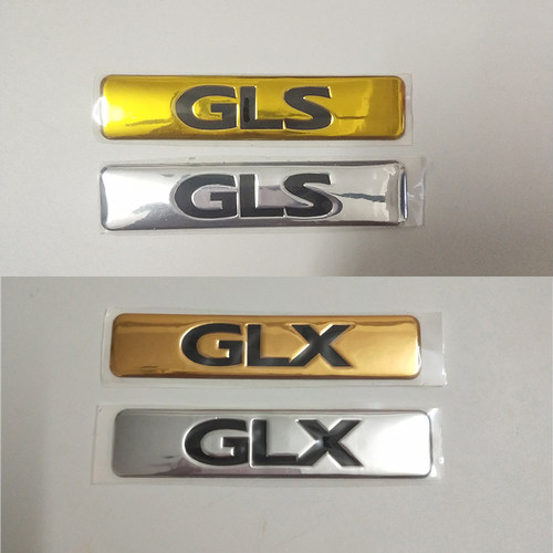 帕杰罗V73塑料GLSGLX车标装饰贴