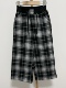 宝儿w黑白格子裤 加绒加厚款 2266