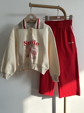 新款 欧bao Polo领卫衣运动裤套装 67504 63225