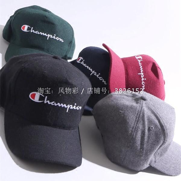 风物彩 日版 Champion 冠军 WEGO 弯沿毛呢 嘻哈帽棒球帽鸭舌帽|msdalam kategori Aksesori/Belt kulit/Hat/Muffler, Hat - dari Buy2taobao.com untuk memberikan perkhidmatan ejen Taobao profesional membeli