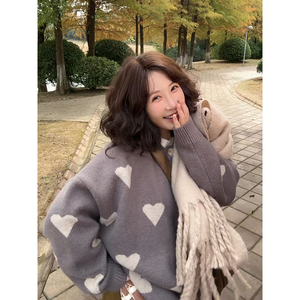 爱心毛衣开衫 安妮森林【爱心缠绵】