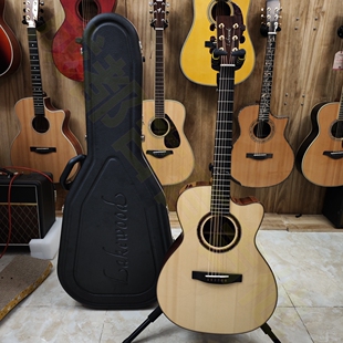 德国手工全单吉他Lakewood莱克伍德 正品原木民谣原声木吉他