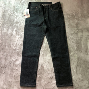 原浆重磅赤耳丹宁美式复古日本养牛原牛牛仔裤15oz男修身合身直筒