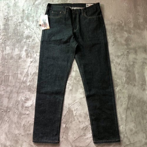 原浆赤耳丹宁养牛原牛牛仔裤15oz
