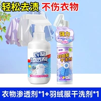 1 флакон проникающего средства + 1 флакон средства для химической чистки пуховиков