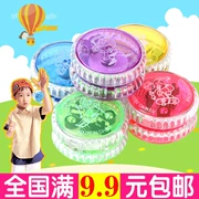 Trẻ em bằng nhựa dạ quang yo-yo chói bóng yo-yo yoyo với bóng dây sạp đồ chơi - YO-YO