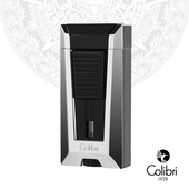 原装 进口美国COLIBRI科乐比三直冲雪茄打火机聚火可充丁烷气点烟