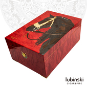 鲁宾斯基2026马年限量版 盒西班牙雪松木大容量高端醇化箱 雪茄保湿