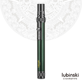 LUBINSKI雪茄打火机锌合金属单直冲多功能点火器带开孔器持烟灰器