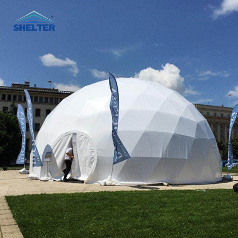 赛尔特帐篷厂家直销大型投影天幕帐篷钢结构穹顶球形帐篷活动篷房