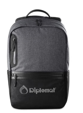 外交官HM-1907L-2商务休闲时尚 简约轻便双肩包 通勤大容量电脑包