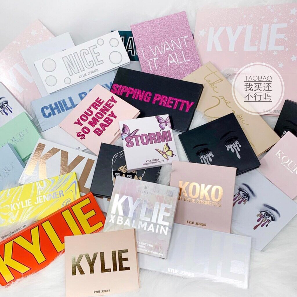 囤货狂魔Viki的Kylie眼影盘合集Koko/Money/Burgundy/Bronze/Nice