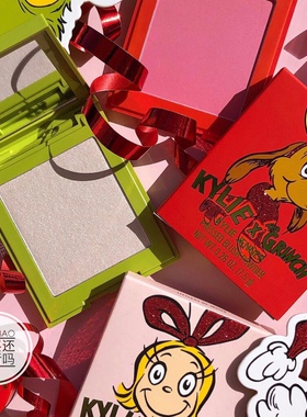 Kylie绝版圣诞限量腮红Max the Reindeer高光Littlest of Who
