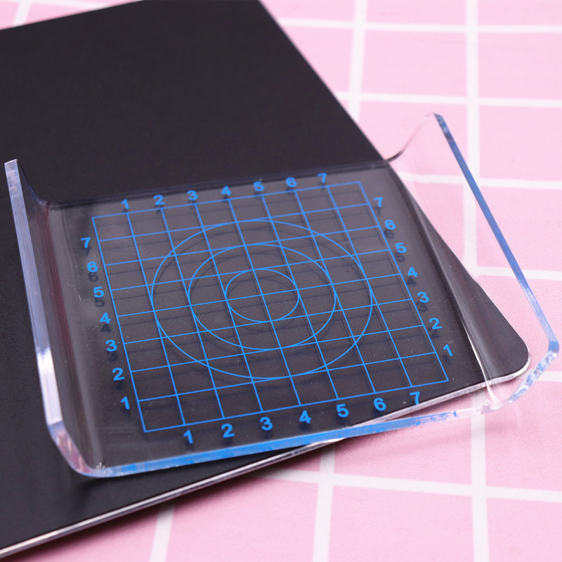 diy透明比例超轻粘土U型压板