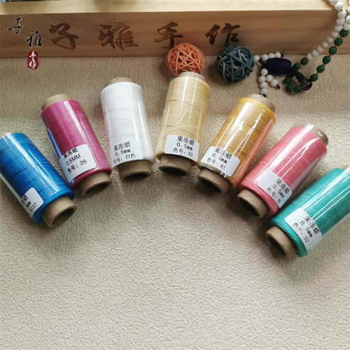 智坤线业0.5MM果冻蜡圆蜡线