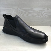 男鞋 特价 真皮头层牛皮圆头商务青年潮流男士 时尚 断码 休闲皮鞋 鞋