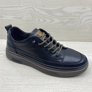 鞋 松紧带透气秋男单鞋 特价 头层牛皮日常百搭休闲板鞋 真皮男鞋 断码