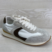 清仓男鞋 真皮拼接系带运动休闲鞋 秋款 工厂特价 韩版 时尚 青年德训鞋