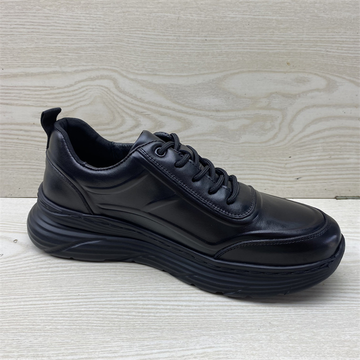 断码特价处理2025秋季真皮男鞋厚底时尚百搭学院风牛皮潮流男皮鞋