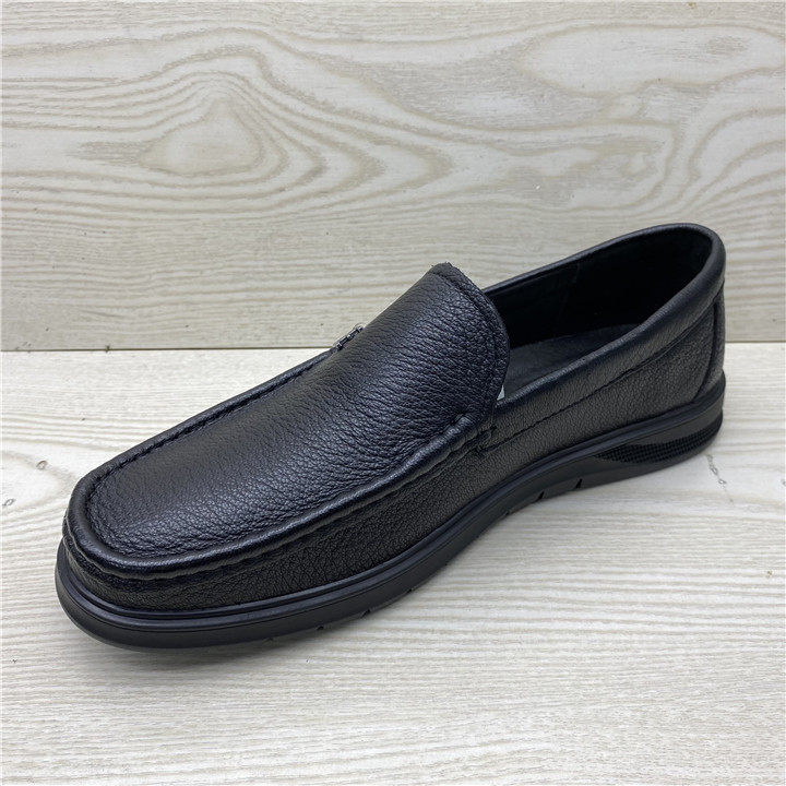断码鞋特价男鞋真皮头层牛皮爸爸鞋一脚蹬软底透气休闲皮鞋男单鞋