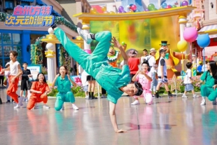 新款园区巡游工装演出服景区主题乐园商业活动店庆酒吧演出服