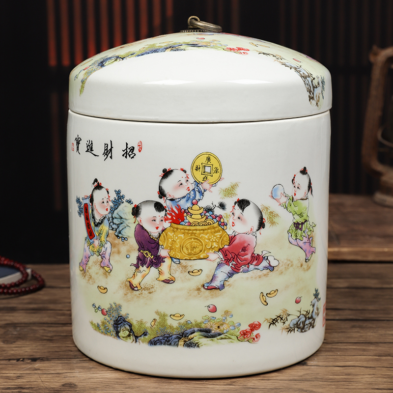 柴艺厨房用品陶瓷米缸