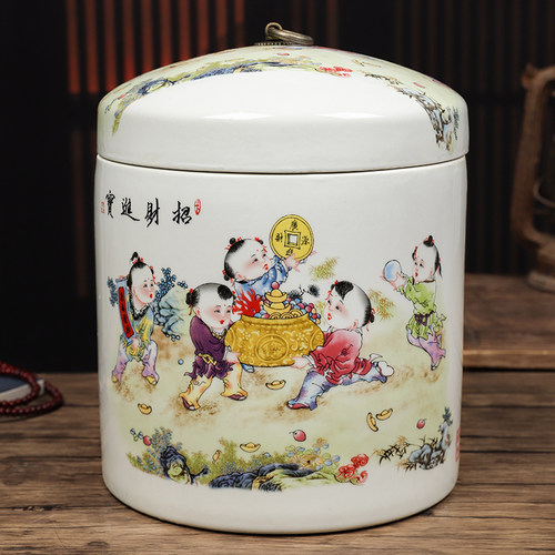 柴艺厨房用品陶瓷米缸