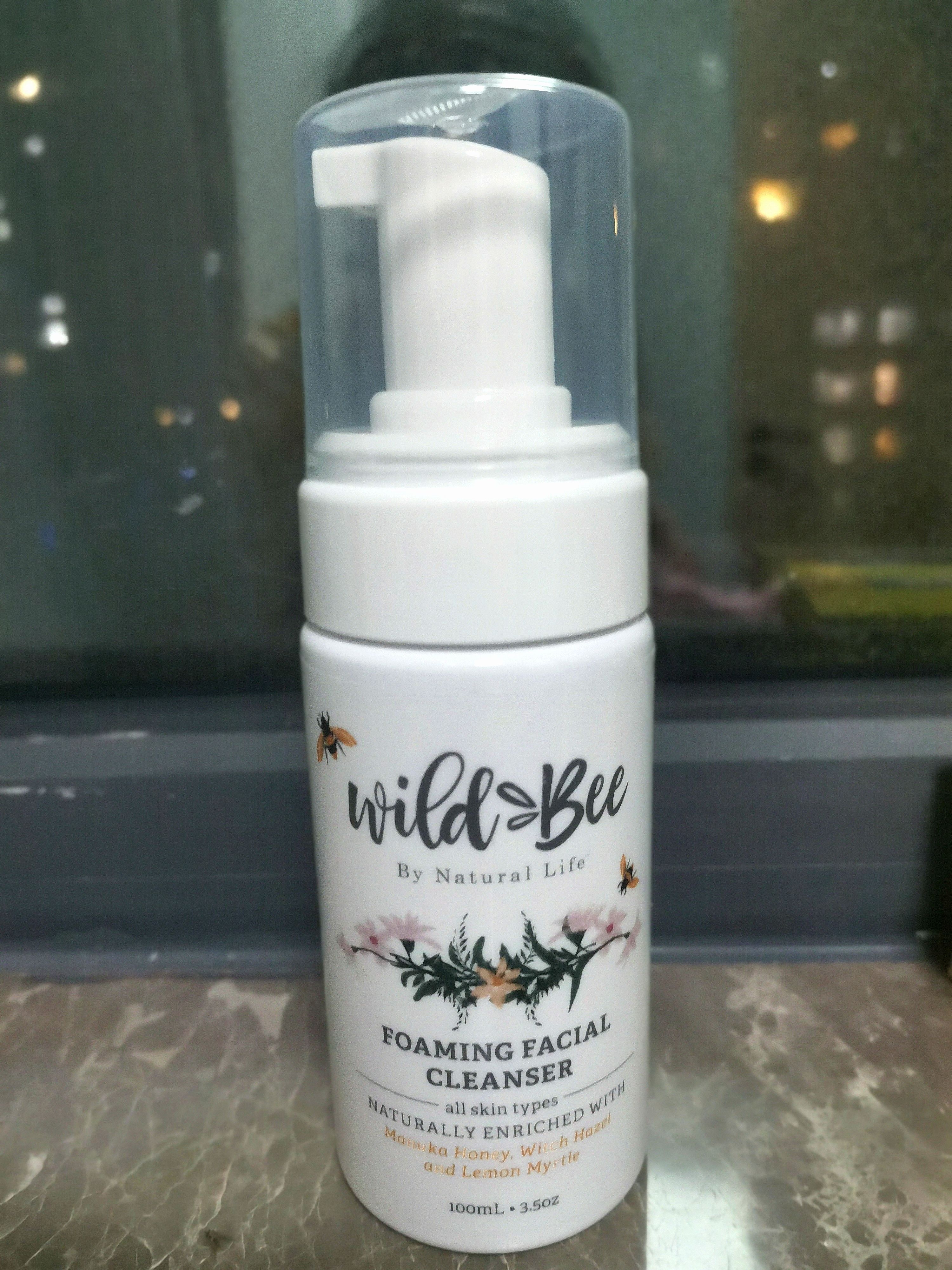 Wild Bee温和泡沫洁面乳麦卢卡蜂蜜金缕梅绵密泡沫清爽