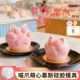 法式 慕斯蛋糕模具食品级烘焙猫爪模具可爱商用甜点甜品4寸模具