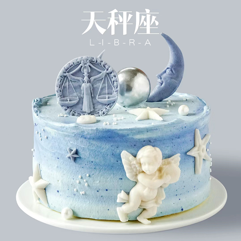 林力巧克力翻糖硅胶模具轻松脱模
