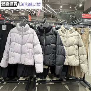 李宁羽绒服2025冬季新款女子运动潮流宽松保暖运动羽绒服AYMV368