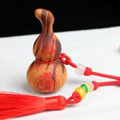 桃木葫芦挂件雷击葫芦紫微讳手把件木雕新款 葫芦车挂件