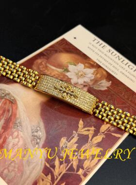 欧美小众轻奢简约表带百搭手链ins冷淡风网红复古情侣闺蜜手表链