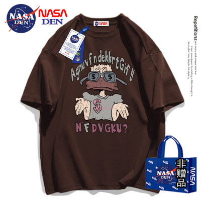 NASA联名美式复古重磅纯棉T恤