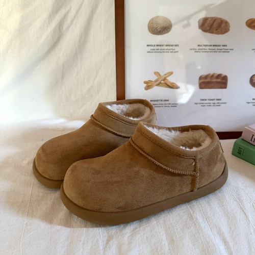 林先叁 新款厚底加绒加厚面包雪地靴女款冬季防滑保暖东北保暖鞋