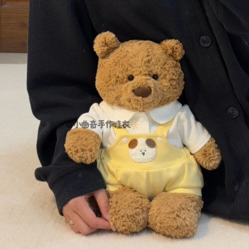 小曲奇手作巴塞罗熊衣服jellycat小熊玩偶衣服毛绒玩具熊28cm娃衣