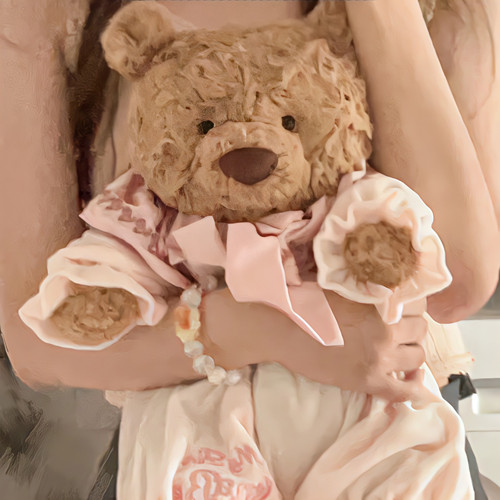 新款巴塞罗熊毛绒玩偶衣服28/36cm小熊娃衣T恤47cm泰迪熊尿布裤