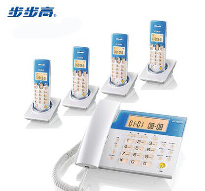 步步高数字无绳电话机一拖四