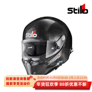 ST6 FIA 8860 2018认证碳纤维赛车头盔 ZERO STILO