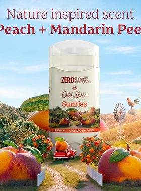 美国代购自然灵感系列Old Spice老帆船长效止汗香体膏男士固体