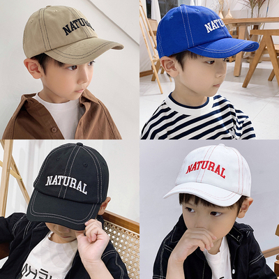 春秋男童幼儿园韩版防晒鸭舌帽
