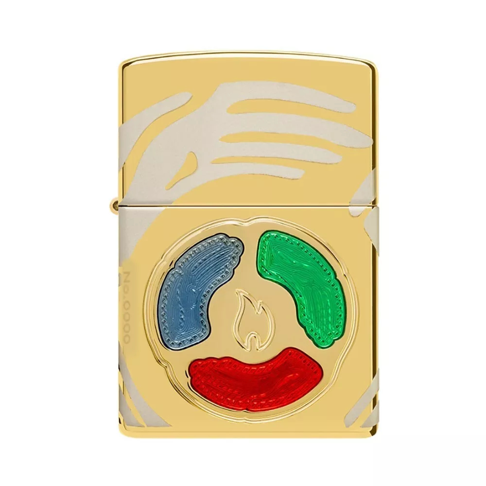 zippo限量盔甲正品年度三元归一