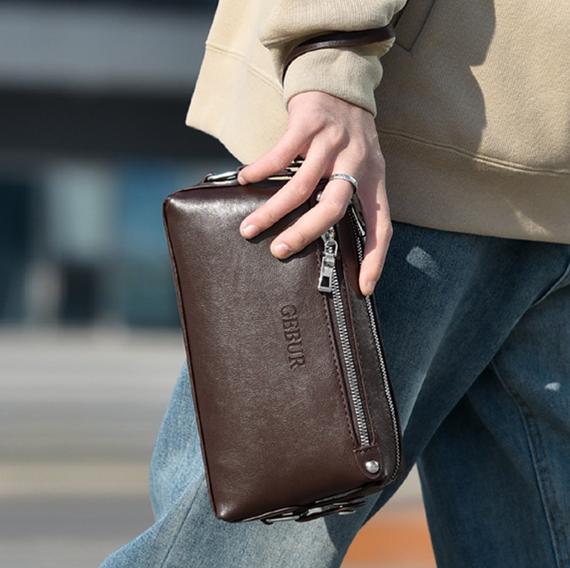 男士手拿包手机包休闲大容量手抓包复古包时尚夹包潮流腋下零钱包,箱包皮具/热销女包/男包,男士包袋,淘宝优惠券,粉丝福利购,淘宝优惠卷