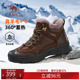 雪地靴加绒保暖时尚 时尚 百搭厚底棉靴子 秋冬新款 骆驼男鞋