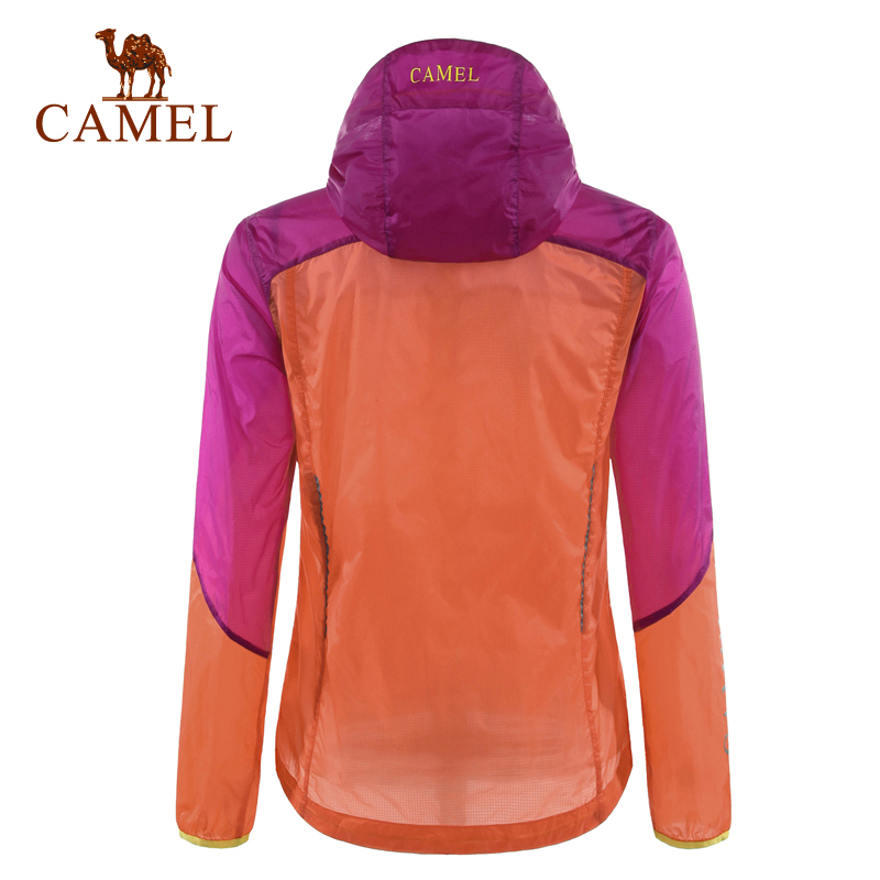 coupe vent sport femme CAMEL en nylon - Ref 492554 Image 2