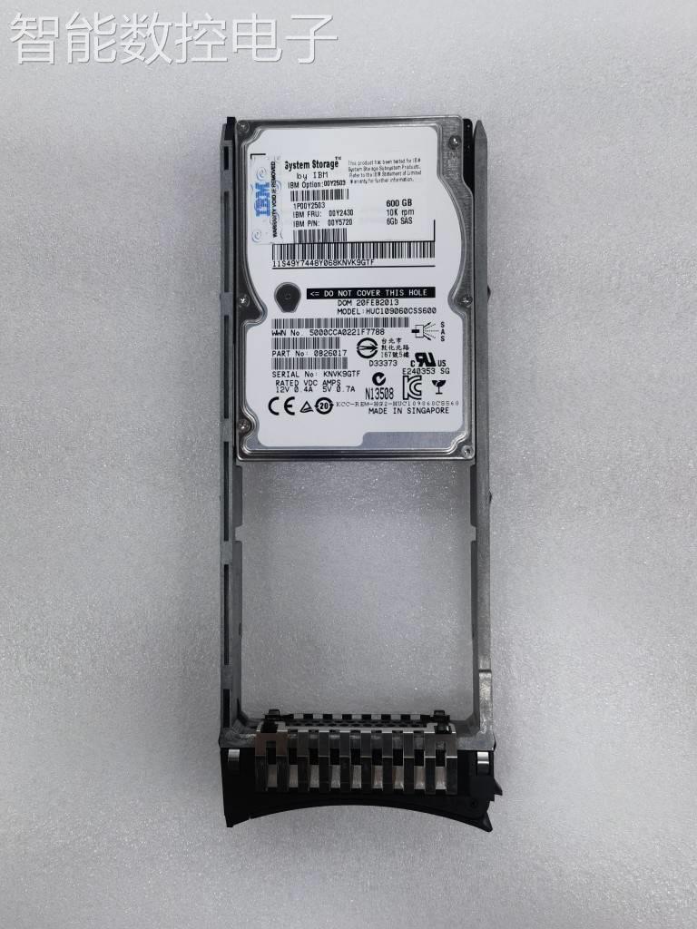 议价IBM 00Y2503 00Y2430 600G 10K SAS 2.5 6G V3500 V3700存储