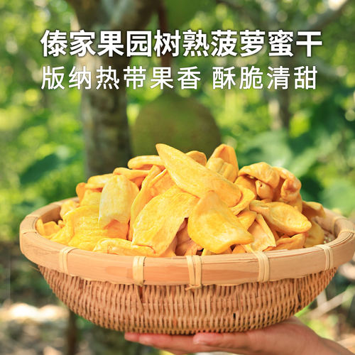 西双版纳菠萝蜜干片片香脆
